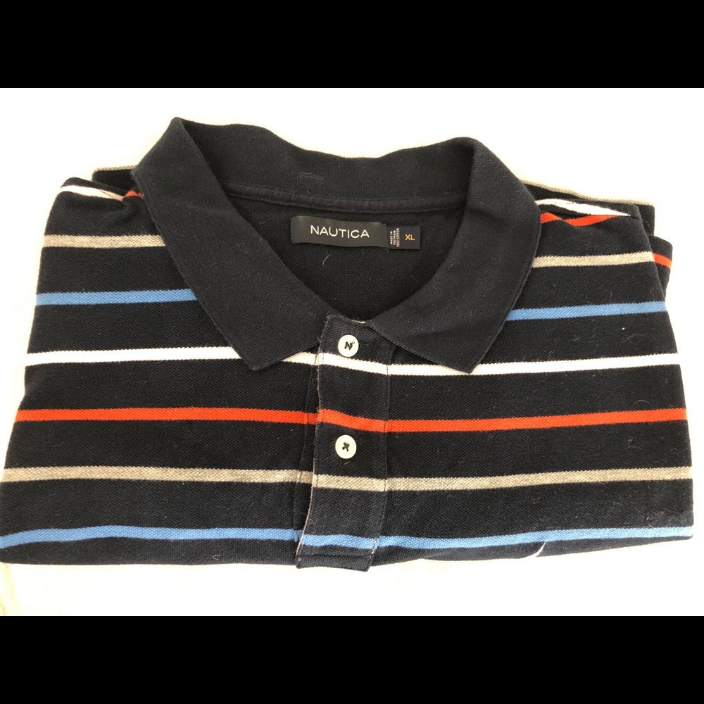 Men’s extra large Nautical “polo” shirt.